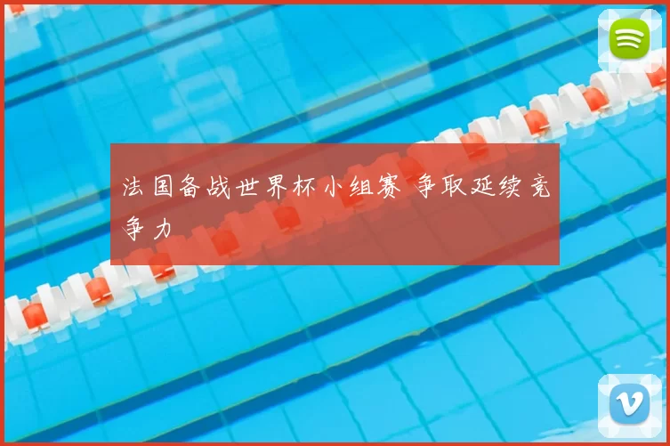 法国备战世界杯小组赛 争取延续竞争力