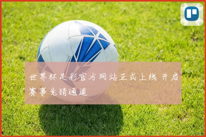 世界杯足彩官方网站正式上线 开启赛事竞猜通道