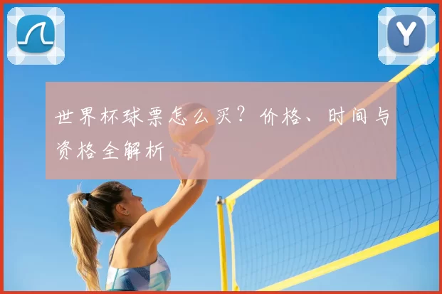 世界杯球票怎么买?价格、时间与资格全解析