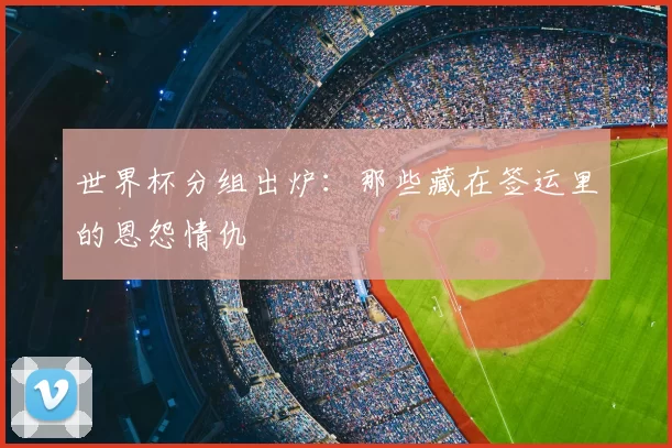 世界杯分组出炉：那些藏在签运里的恩怨情仇